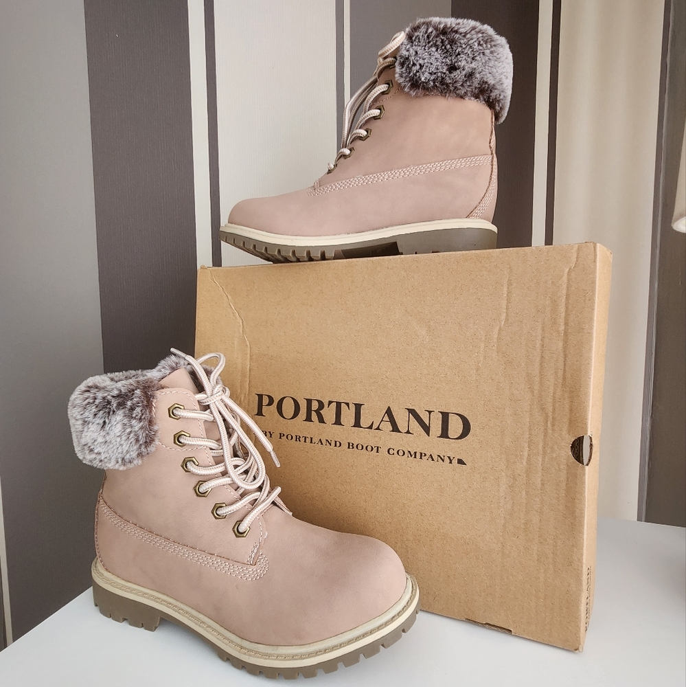 PORTLAND by Portland Boot Company Blush Boots